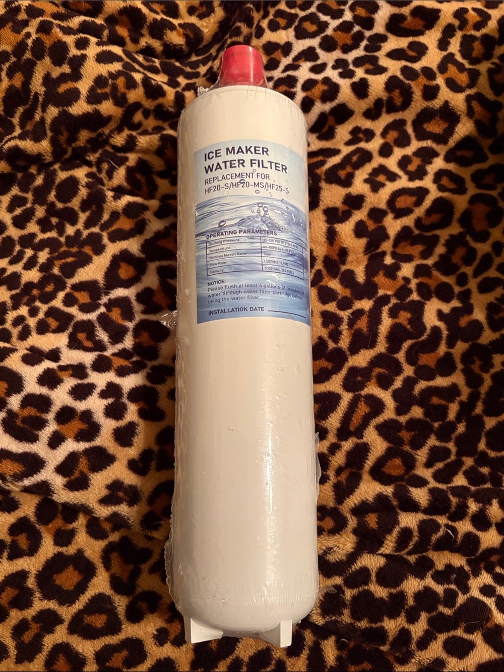 Ice Maker HF20-S Water Filter - White